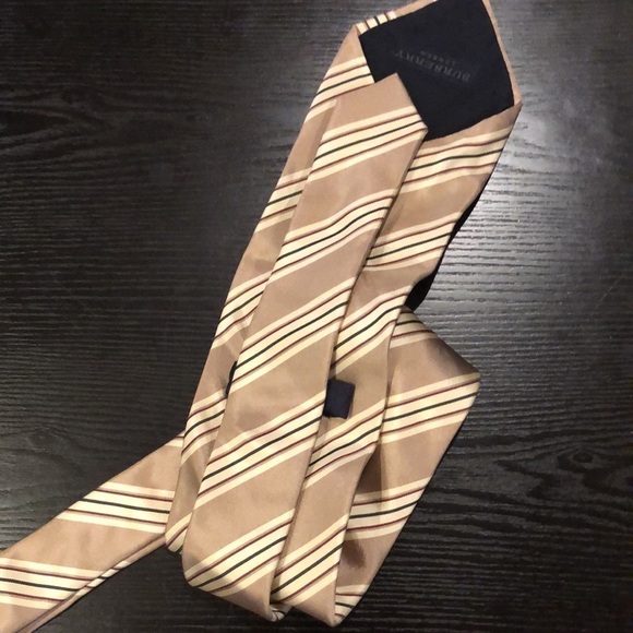 Burberry London Silk Striped Tie - Picture 8 of 10